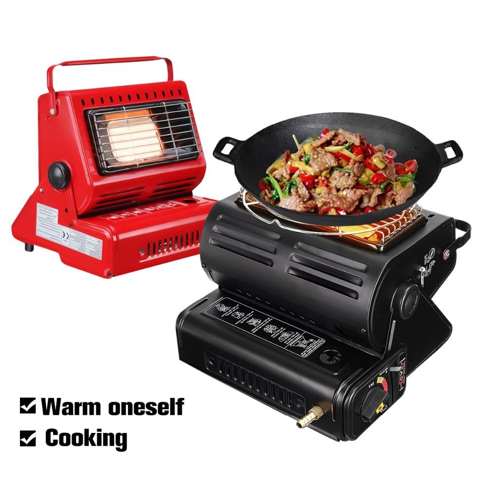 Aluminum Alloy Portable Outdoor Cooker Stove Camping Tent Portable Gas Heater-Outdoor Stoves-Chengxi Fitness Store-Bargain Bait Box