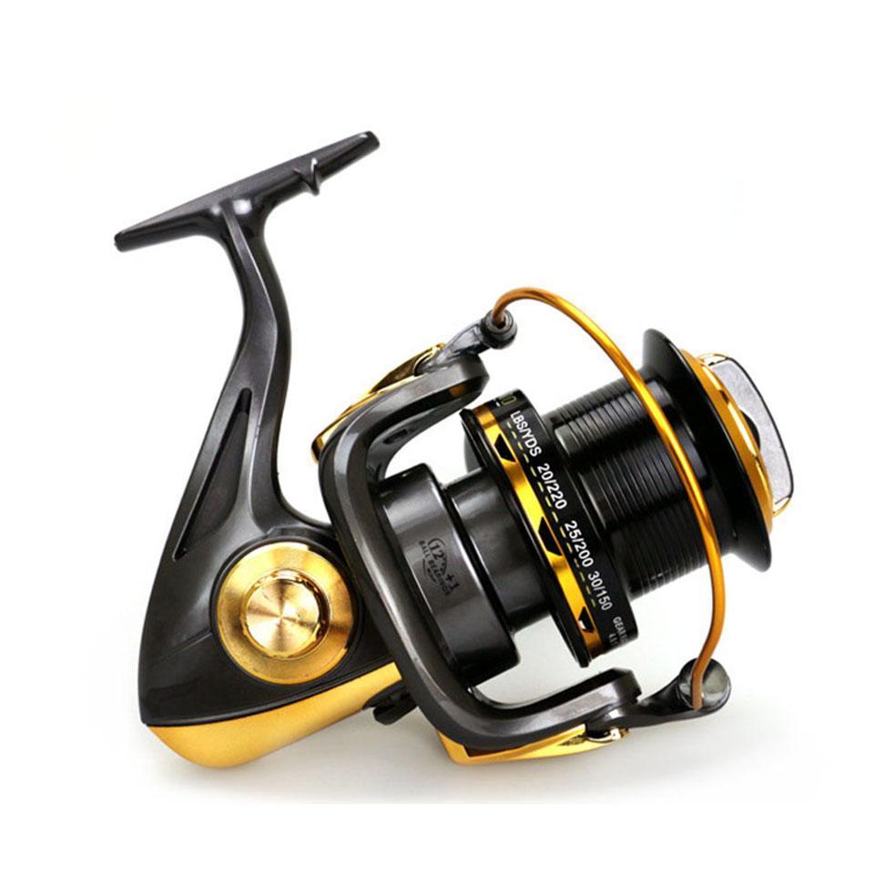 Aluminum Alloy Wire Cup 12+1Bb 4.6:1 Fishing Spinning Reel Large Capacity Long-Spinning Reels-YPYC Sporting Store-8000 Series-Bargain Bait Box