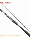 Ama-Fish Brand Spinning Rod 1.95M Lure Rod 2 Sections Carbon Rods M Action-Spinning Rods-Target Sports-White-Bargain Bait Box