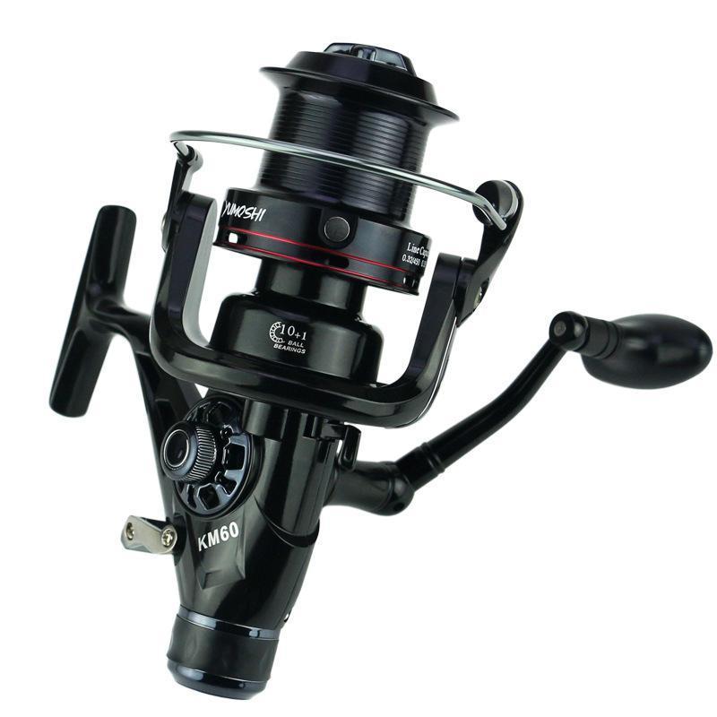 Angler Gift Spinning Fishing Lure Reel Double Drag Full Metal Coils Carp Fishing-Spinning Reels-Outdoor Sports & fishing gear-Gold-5000 Series-Bargain Bait Box