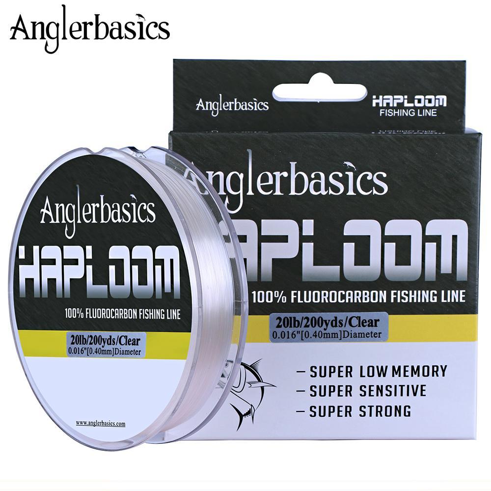Anglerbasics 100% Fluorocarbon Fishing Line 200Yds/182M Fly Or Lure Fishing-Goture Fishing Store-1.2-Bargain Bait Box