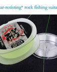 Angryfish Excellent Wear Resistance Rock Fishing 150M Size Available Super-angryfish Store-0.8-Bargain Bait Box