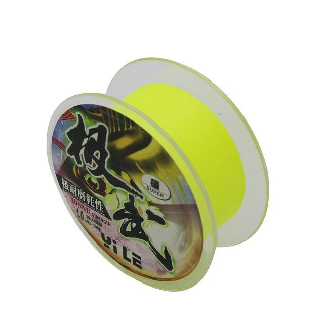 Angryfish Excellent Wear Resistance Rock Fishing 300M Size Available Super-angryfish Store-fluorescence yellow-2.0-Bargain Bait Box