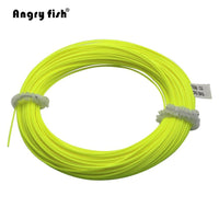 Angryfish Wf 5F/6F/7F 100Ft Dloating Fly Fishing Line Weight Forward Floating-Yile Fishing Tackle Co.,Ltd-Yellow-5.0-Bargain Bait Box