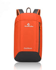 Anmeilu 10L Ultralight Men Women'S Travel Backpack Hiking Camping Backpack For-VEQSKING Outdoors_Fans Store-Orange-Bargain Bait Box
