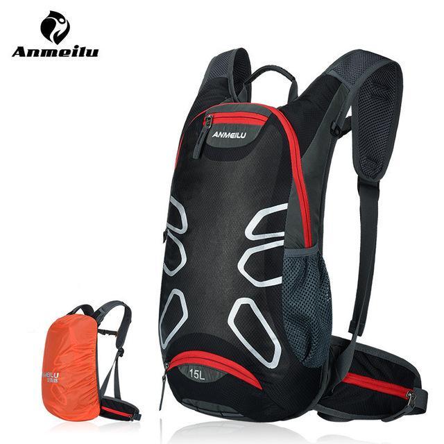 Anmeilu 15L Sports Water Bags Hydration Bladder Cycling Backpack Outdoor-Sunshine Outdoor Sports CO., LTD-1009BK-Bargain Bait Box