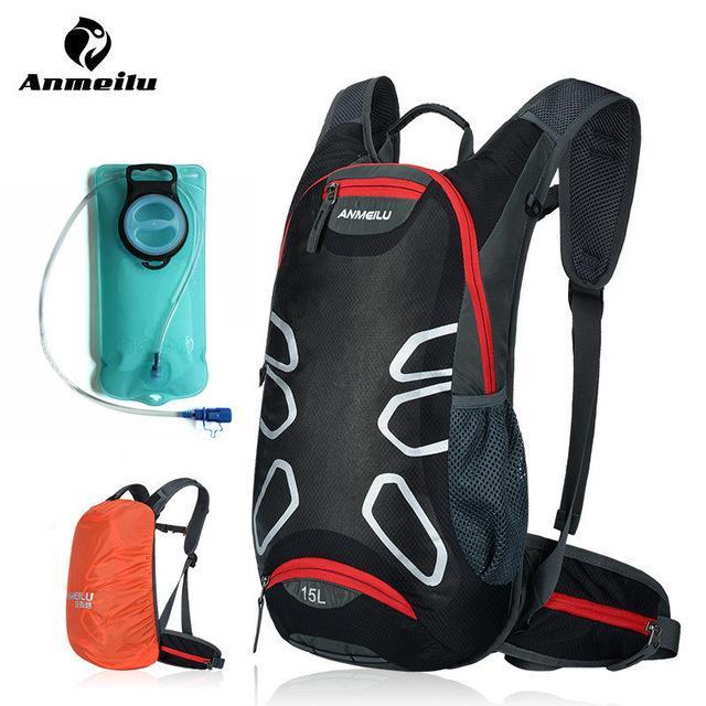 Anmeilu 15L Sports Water Bags Hydration Bladder Cycling Backpack Outdoor-Sunshine Outdoor Sports CO., LTD-1009BK WB-Bargain Bait Box