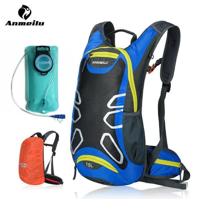 Anmeilu 15L Sports Water Bags Hydration Bladder Cycling Backpack Outdoor-Sunshine Outdoor Sports CO., LTD-1009SBU WB-Bargain Bait Box