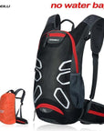 Anmeilu 15L Waterproof Camping Backpack 2L Water Bag Bladder Outdoor Sports-Sireck Outdoor CO., LTD.-1009BK-Bargain Bait Box