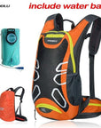 Anmeilu 15L Waterproof Camping Backpack 2L Water Bag Bladder Outdoor Sports-Sireck Outdoor CO., LTD.-1009ORWB-Bargain Bait Box