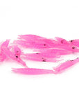 Anmuka 100Pc Sabiki Soft Fishing Lure Luminous Shrimp Bait 3.8Cm Sabiki Worn-Anmuka Fishing (China) Store-pink-Bargain Bait Box