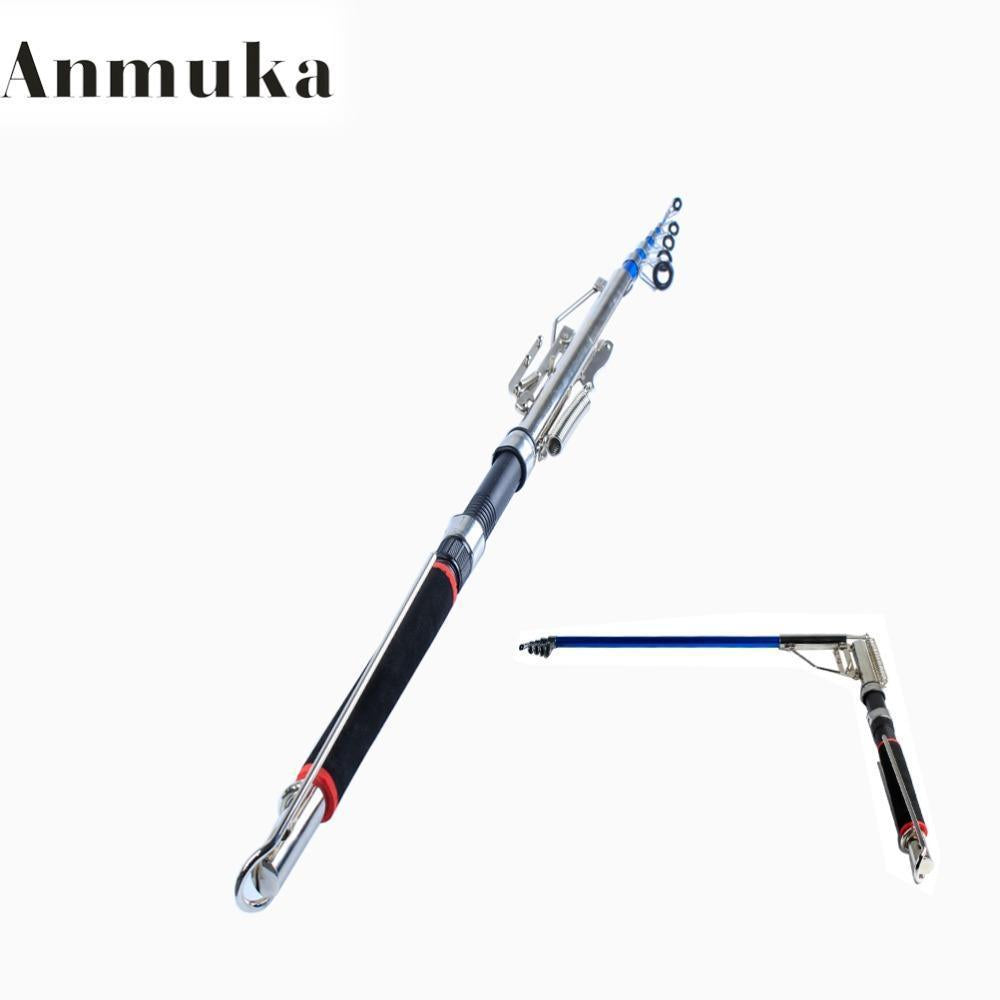 Anmuka 1.5M- 2.7M Automatic Fishing Rod (Without Reel) Sea River Lake Pool-Automatic Fishing Rods-Anmuka Outdoor store-White-Bargain Bait Box