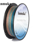Anmuka 300M 10M 1Color Japan Multifilament 100% Pe 8 Strands Braided Fishing-Anmuka Outdoor store-1.0-Bargain Bait Box