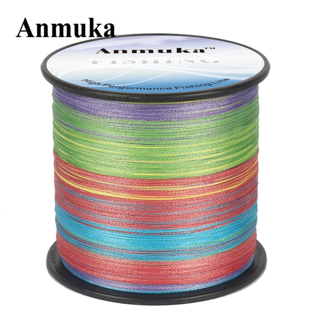 Anmuka 300M 10M 1Color Japan Multifilament 100% Pe 8 Strands Braided Fishing-Anmuka Outdoor store-1.0-Bargain Bait Box