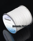 Anmuka Brand Multifilament Pe Braided Fishing Line Carp 500M Super Strong 4-Anmuka Outdoor store-White-0.4-Bargain Bait Box