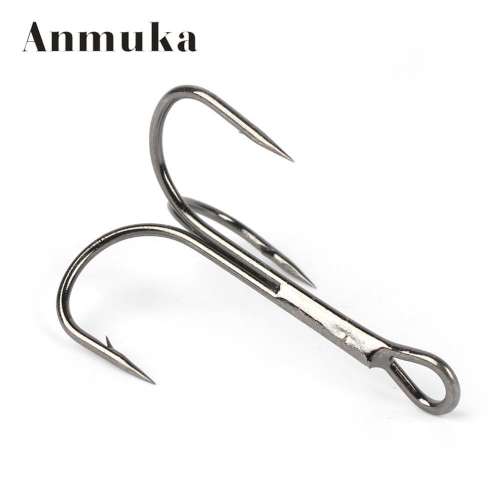 Anmuka Fishing Hook Treble Hooks(10/0
