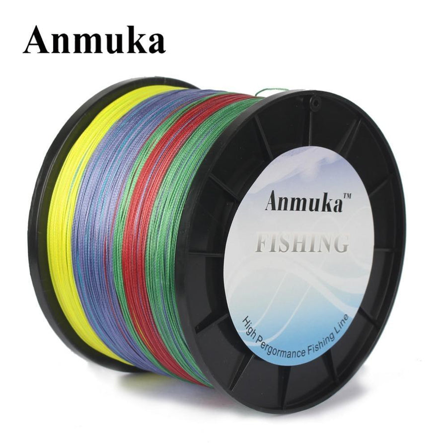 Anmuka Pe Fishing Line 10M 1 Color 500M Multicolor Sea Fishing Mulifilament-Anmuka Outdoor store-1.0-Bargain Bait Box