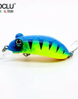 Aoclu Frog Wobblers Jerkbait 4 Colors 4.5Cm 6.8G Hard Bait Small Minnow Crank-AOCLU -Fishing Store-Blue NB509-Bargain Bait Box