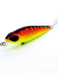 Aoclu Wobbler Super Quality 6 Colors 75Mm 5.5G Hard Bait Minnow Crank Fishing-AOCLU -Fishing Store-Orange Tiger FR75-Bargain Bait Box