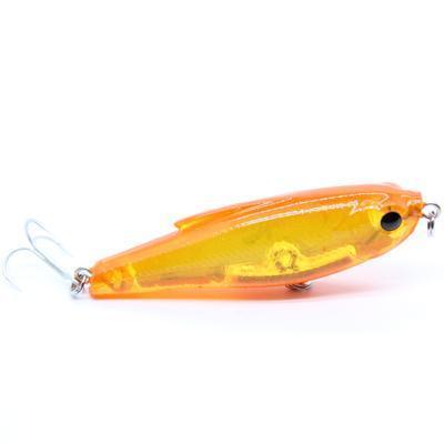 Aoclu Wobblers Super Quality 6 Colors 48Mm Hard Bait Minnow Crank Popper Stik-AOCLU -Fishing Store-orange xs48-Bargain Bait Box