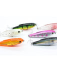Aoclu Wobblers Super Quality 6 Colors 48Mm Hard Bait Minnow Crank Popper Stik-AOCLU -Fishing Store-Red xs48-Bargain Bait Box
