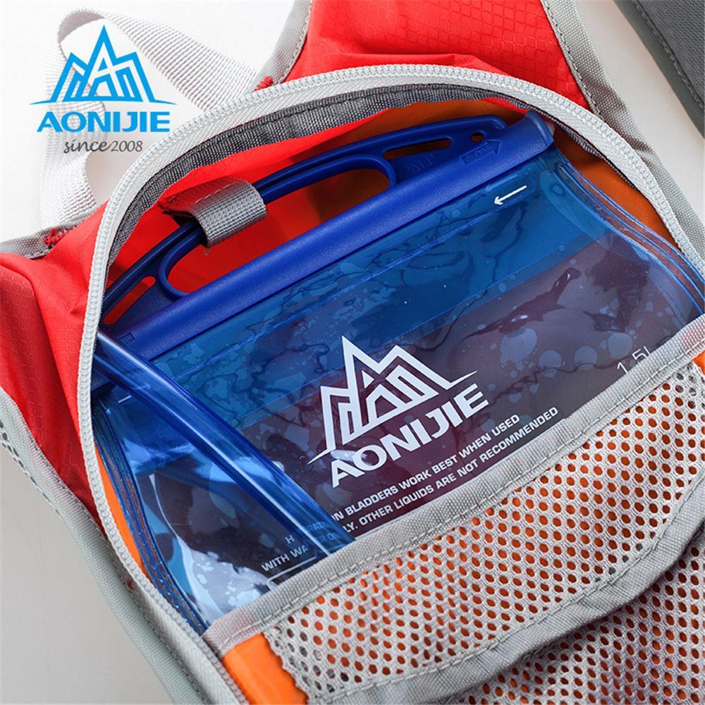 Aonijie 12L Outdoor Sport Running Backpack Marathon Trail Running Hydration Vest-MoreCool Life Store-Blue Bag Only-Bargain Bait Box
