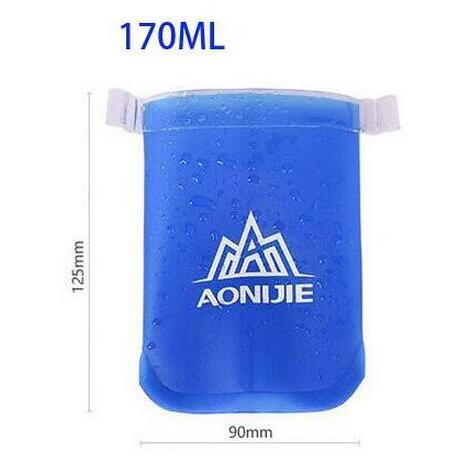Aonijie 350Ml 600Ml Portable Tpu Folding Soft Long Straw Water Bottle Outdoor-Keep Outdoor-170ml-Bargain Bait Box