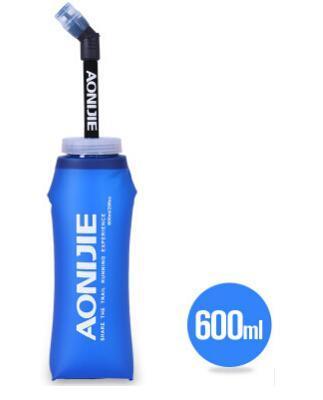 Aonijie 350Ml 600Ml Portable Tpu Folding Soft Long Straw Water Bottle Outdoor-Keep Outdoor-600ml-Bargain Bait Box