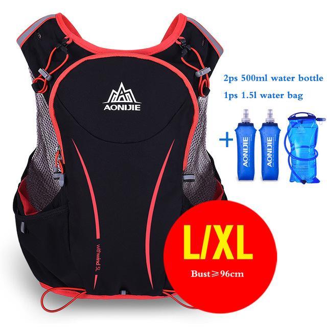 Aonijie 5L Outdoor Running Bag Marathon Hydration Backpack Lightweight Hiking-18LOHAN Store-12-Bargain Bait Box