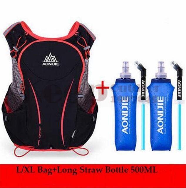 Aonijie 5L Outdoor Sport Running Hydration Backpack Unisex Lightweight Running-IceSnake-L XL 4-Bargain Bait Box