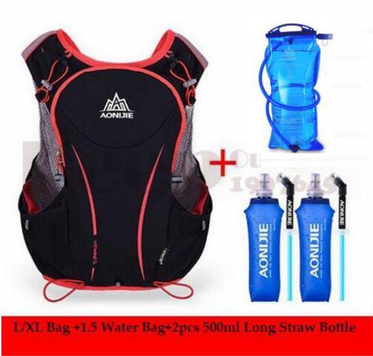 Aonijie 5L Outdoor Sport Running Hydration Backpack Unisex Lightweight Running-IceSnake-L XL 6-Bargain Bait Box