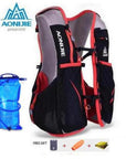 Aonijie 5L Outdoor Sport Running Hydration Backpack Unisex Lightweight Running-IceSnake-SM 1-Bargain Bait Box