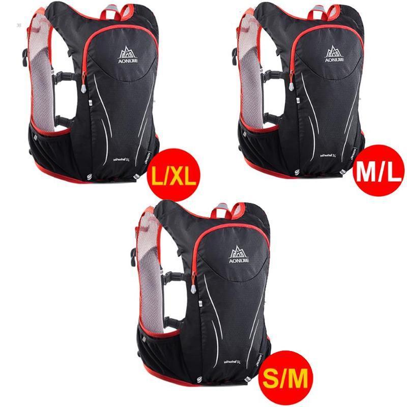 Aonijie 5L Outdoor Sports Backpack Women / Men Marathon Hydration Vest Pack-Gocamp-LXL all-Bargain Bait Box