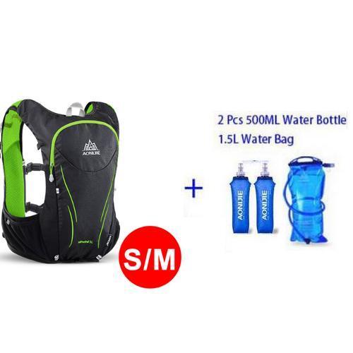 Aonijie 5L Outdoor Sports Backpack Women / Men Marathon Hydration Vest Pack-Gocamp-SM all-Bargain Bait Box