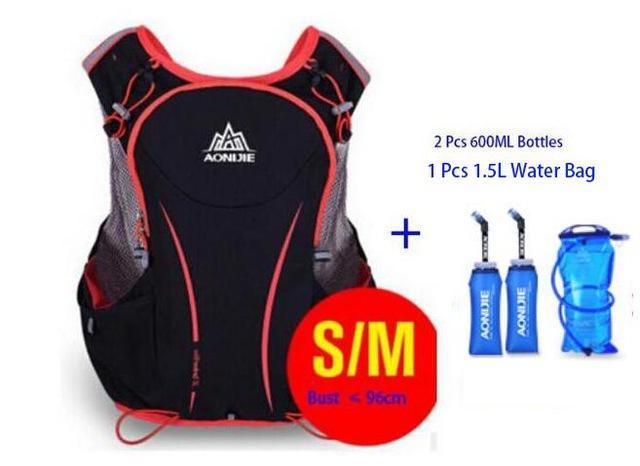 Aonijie 5L Women Men Marathon Hydration Vest Pack For 1.5L Water Bag Cycling-Moon&#39;s Summer-Style 11-Bargain Bait Box