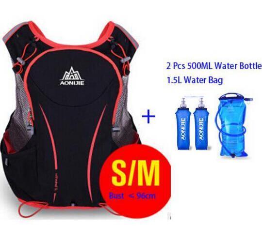 Aonijie 5L Women Men Marathon Hydration Vest Pack For 1.5L Water Bag Cycling-Moon's Summer-Style 9-Bargain Bait Box