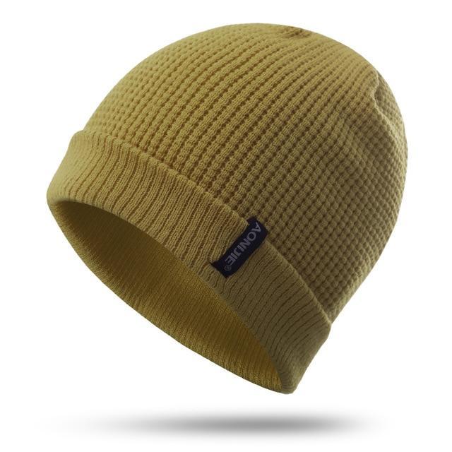 Aonijie M27 Unisex Winter Warm Sports Slouchy Cuffed Knit Beanie Hat Skull Cap-Running Caps-YOUGLE store-Ginger-Bargain Bait Box