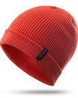 Aonijie M27 Unisex Winter Warm Sports Slouchy Cuffed Knit Beanie Hat Skull Cap-Running Caps-YOUGLE store-Orange-Bargain Bait Box