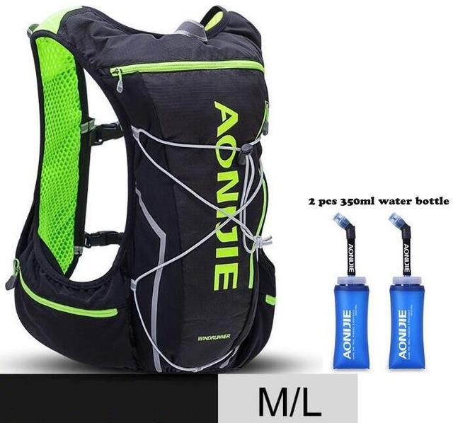 Aonijie Men Women 10L Outdoor Bags Hiking Backpack Vest Marathon Running Cycling-Keep Outdoor-Black M L 3-Bargain Bait Box