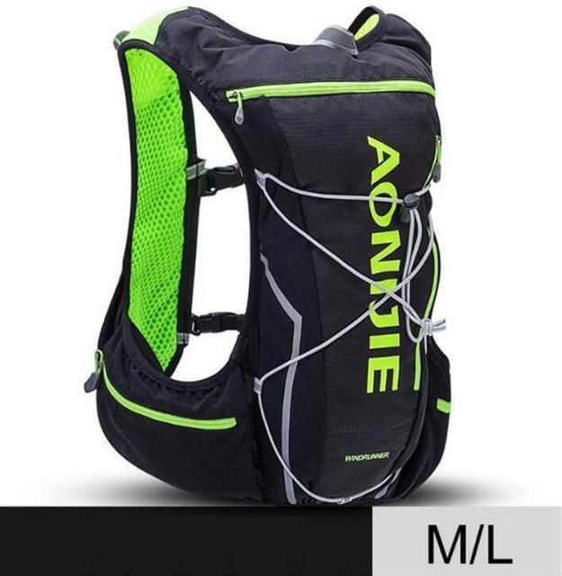 Aonijie Men Women 10L Outdoor Bags Hiking Backpack Vest Marathon Running Cycling-Keep Outdoor-Only Bag Black M L-Bargain Bait Box
