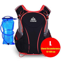 Aonijie Men Women Lightweight Trail Running Backpack Outdoor Sports Hiking-Panda Shopkeeper-L 1500ML Water Bag-Bargain Bait Box