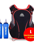 Aonijie Men Women Lightweight Trail Running Backpack Outdoor Sports Hiking-Panda Shopkeeper-L 2x500ML Bottles-Bargain Bait Box