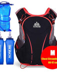 Aonijie Men Women Lightweight Trail Running Backpack Outdoor Sports Hiking-Panda Shopkeeper-M 1500ML Bag 2x500ML-Bargain Bait Box