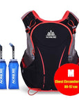 Aonijie Men Women Lightweight Trail Running Backpack Outdoor Sports Hiking-Panda Shopkeeper-M 2x600ML Bottles-Bargain Bait Box