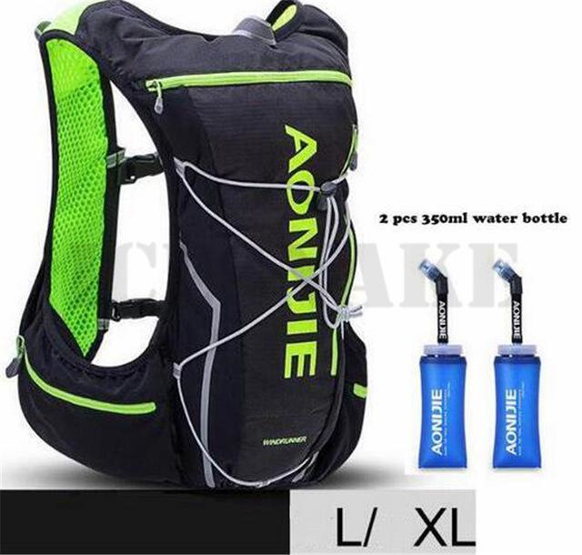 Aonijie Men Women Nylon 10L Outdoor Bags Hiking Backpack Vest Professional-Moon's Summer-Black L XL 3-Bargain Bait Box