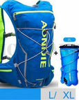 Aonijie Men Women Nylon 10L Outdoor Bags Hiking Backpack Vest Professional-Moon's Summer-Blue L XL 1-Bargain Bait Box