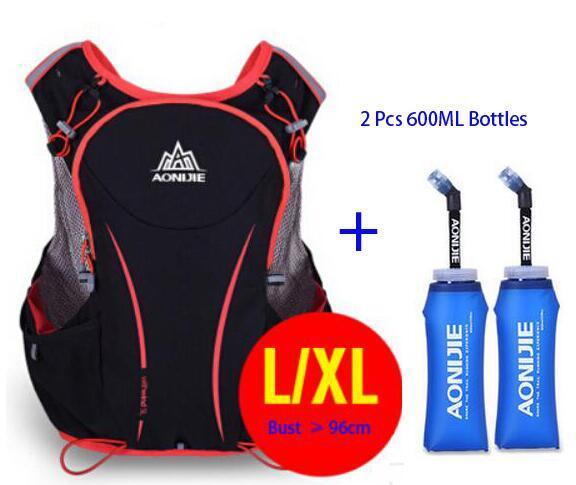 Aonijie Men Women Outdoor Sport Running 5L Backpack Marathon Hydration Vest Pack-IceSnake-Style 10-Bargain Bait Box