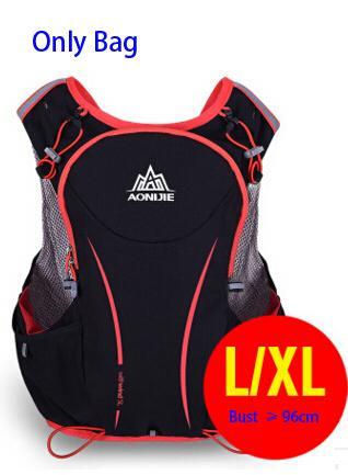 Aonijie Men Women Outdoor Sport Running 5L Backpack Marathon Hydration Vest Pack-IceSnake-Style 2-Bargain Bait Box