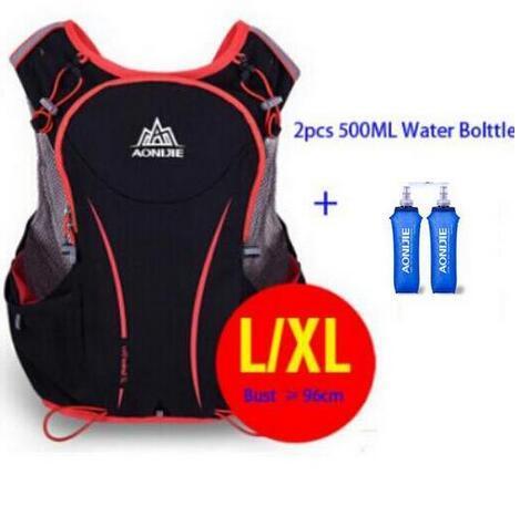 Aonijie Men Women Outdoor Sport Running 5L Backpack Marathon Hydration Vest Pack-IceSnake-Style 4-Bargain Bait Box