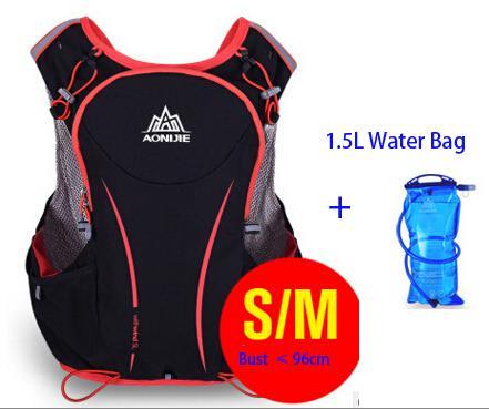 Aonijie Men Women Outdoor Sport Running 5L Backpack Marathon Hydration Vest Pack-IceSnake-Style 5-Bargain Bait Box